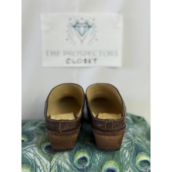 NWOT Corral Vintage Leather Mule Slip-On Shoes Women's SZ 7 - Picture 9 of 9